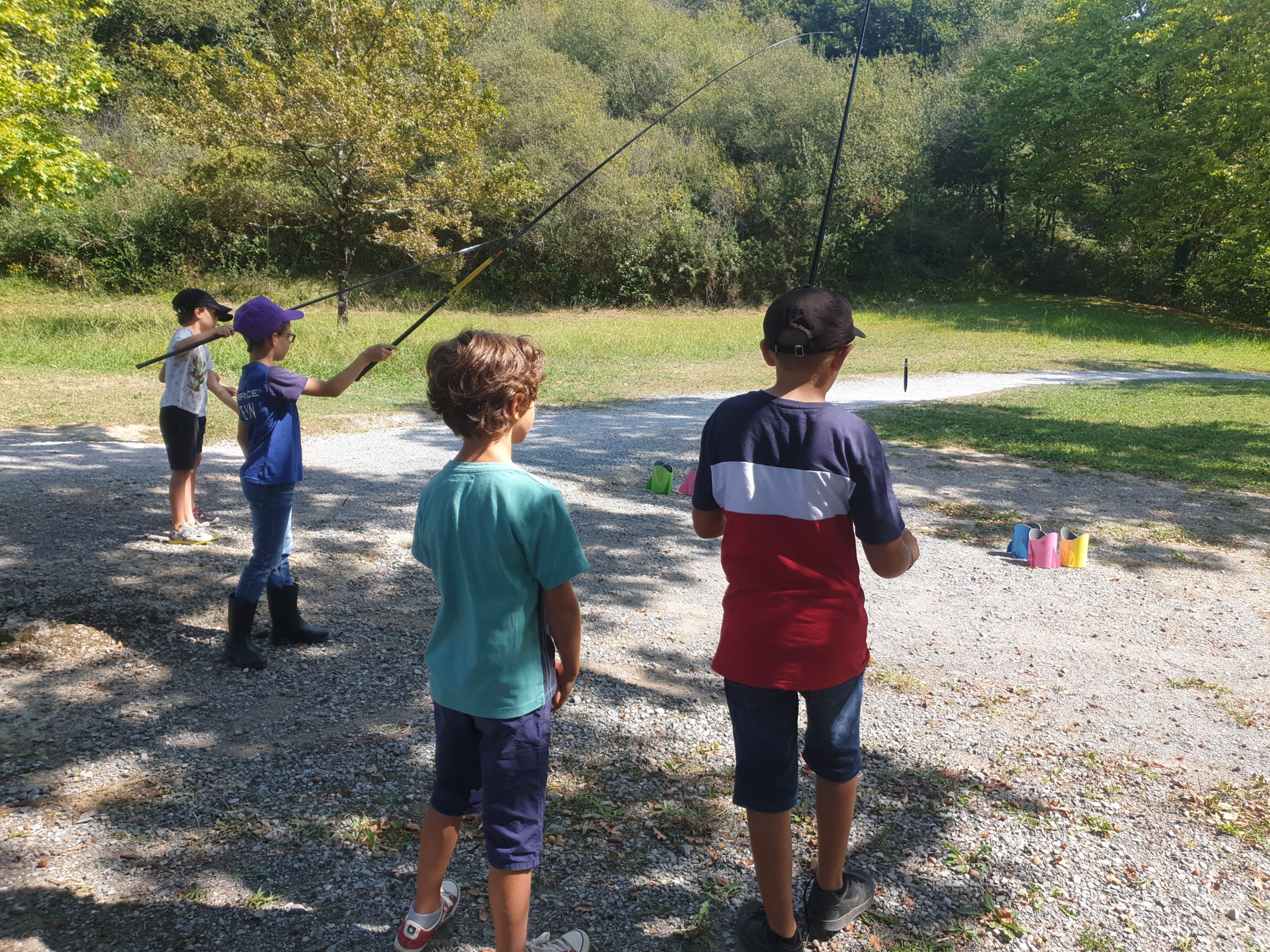 Début de l’Atelier Pêche Nature